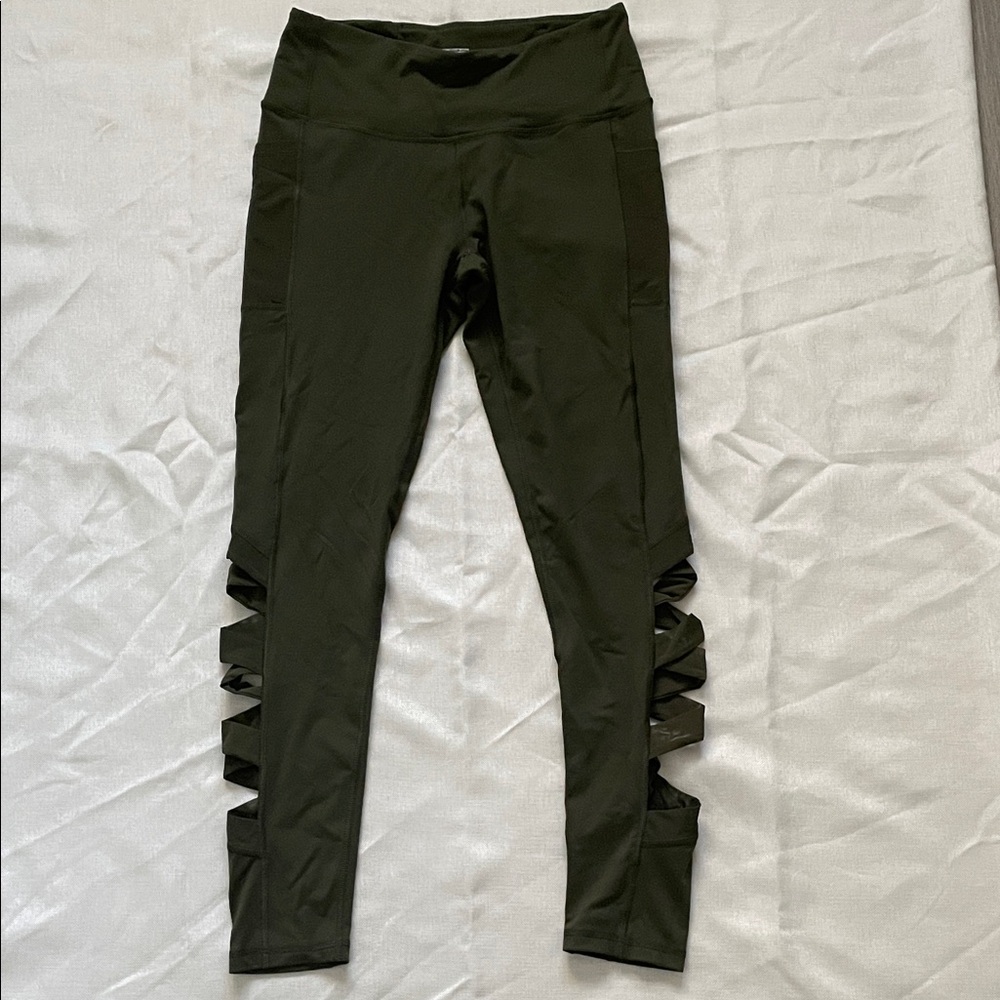 Victoria's Secret Olive Green Leggings